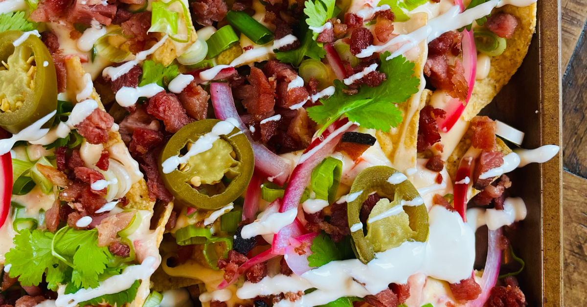 Crispy Ham Nachos